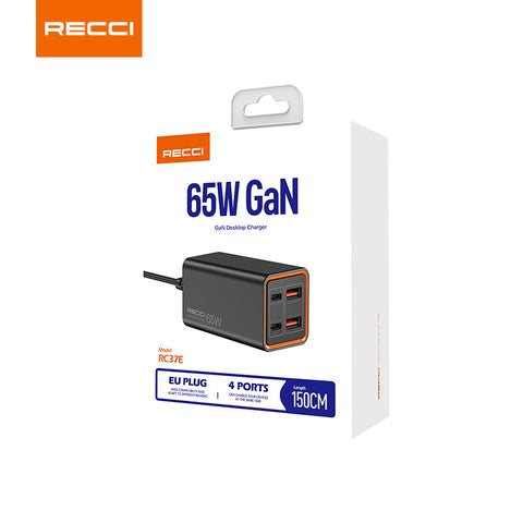 Recci RC37 65W GaN Desktop  Charger