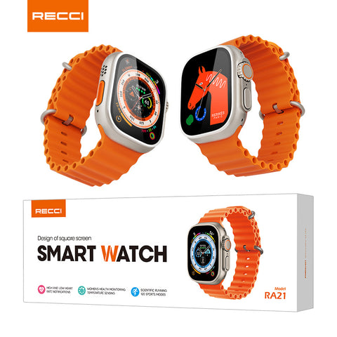 Recci RA21 Sports Smart watch Waterproof Iwatch