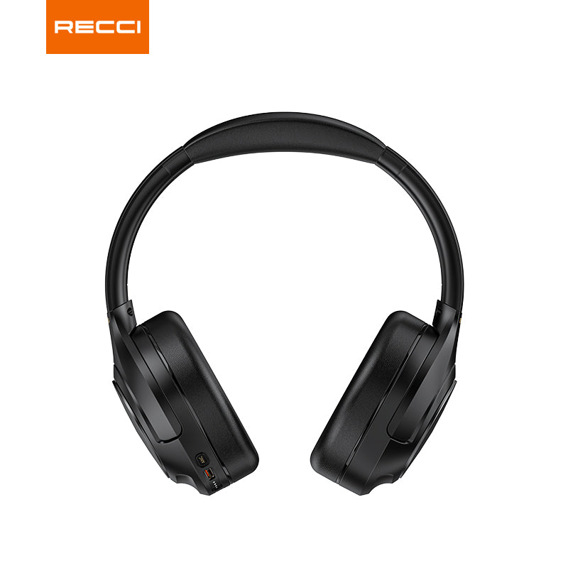 Recci REP-W86 ANC Over-Ear Headsets for Premium Noise-Canceling Comfort