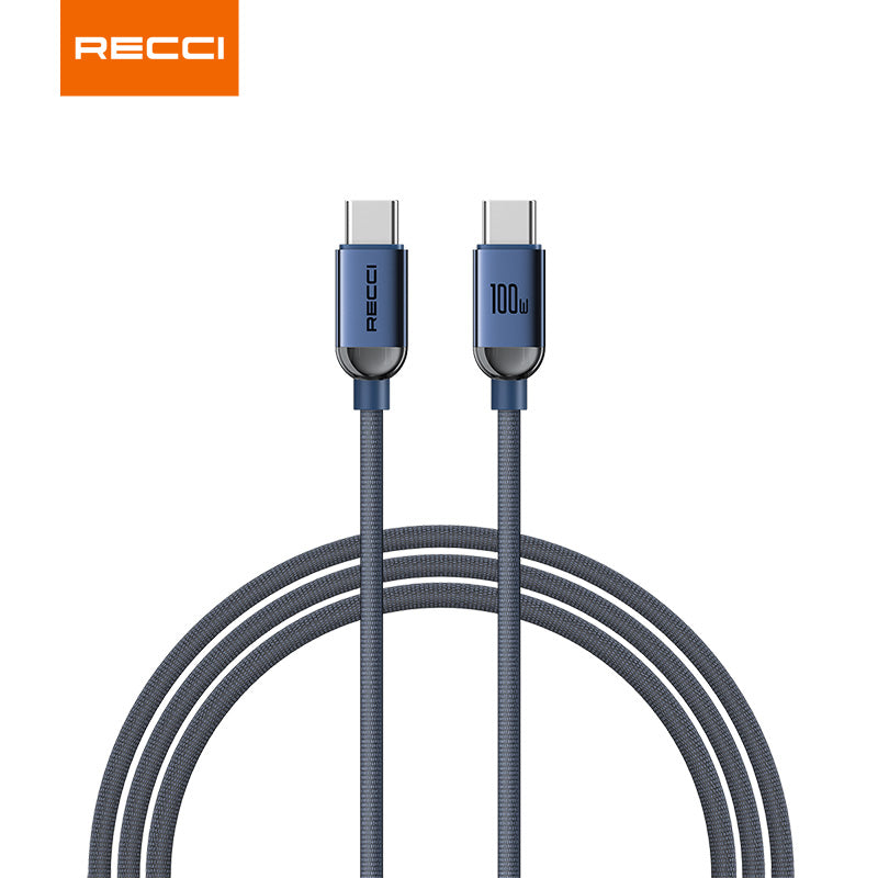 Recci RS09 Crystal PD Fast Charging Data Cable Series - reccimaxco