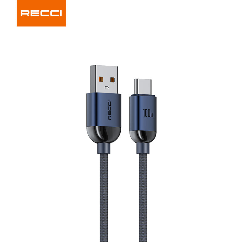 Recci RS09 Crystal PD Fast Charging Data Cable Series - reccimaxco
