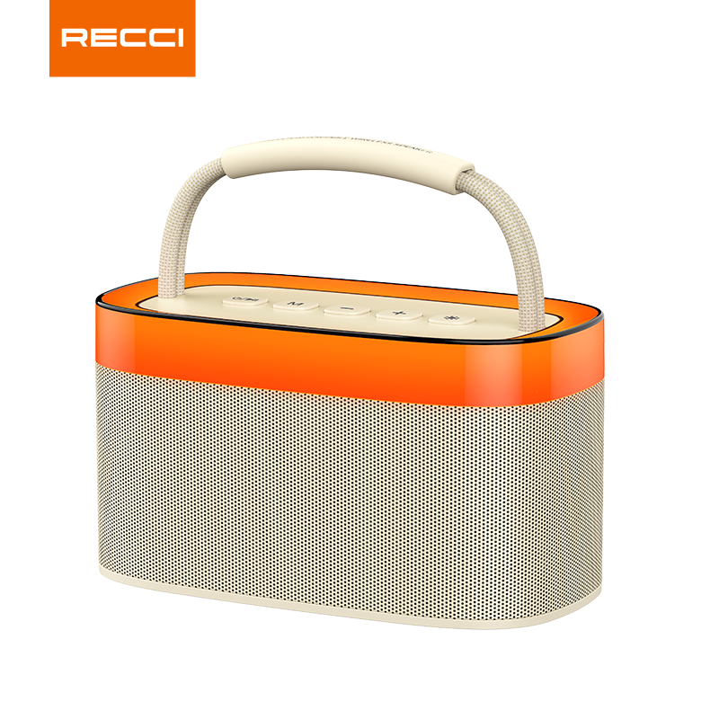 Recci RSK-W40 Phantom Wireless Bluetooth Speaker HIFI RGB Atmosphere Light 16W - reccimaxco